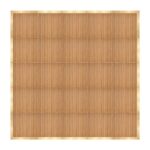 Marquee Dance Floors 20' x 20' Portable Dance Floor, Chestnut with Classic Gold Frame
