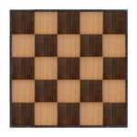 Marquee Dance Floors 20' x 20' Portable Dance Floor, Chestnut and Fruitwood with Black Frame
