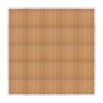 Marquee Dance Floors 20' x 20' Portable Dance Floor, Chestnut with Silver Frame