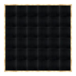 Marquee Dance Floors 24' x 24' Portable Dance Floor, Black with Classic Gold Frame