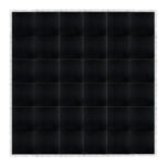 Marquee Dance Floors 24' x 24' Portable Dance Floor, Black with Silver Frame