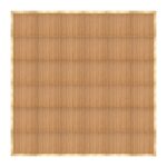 Marquee Dance Floors 24' x 24' Portable Dance Floor, Chestnut with Classic Gold Frame