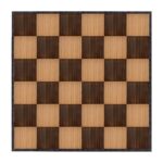 Marquee Dance Floors 24' x 24' Portable Dance Floor, Chestnut and Fruitwood with Black Frame