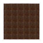 Marquee Dance Floors 24' x 24' Portable Dance Floor, Fruitwood with Silver Frame