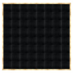 Marquee Dance Floors 32' x 32' Portable Dance Floor, Black with Classic Gold Frame