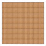 Marquee Dance Floors 32' x 32' Portable Dance Floor, Chestnut with Black Frame