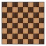 Marquee Dance Floors 32' x 32' Portable Dance Floor, Chestnut and Fruitwood with Black Frame