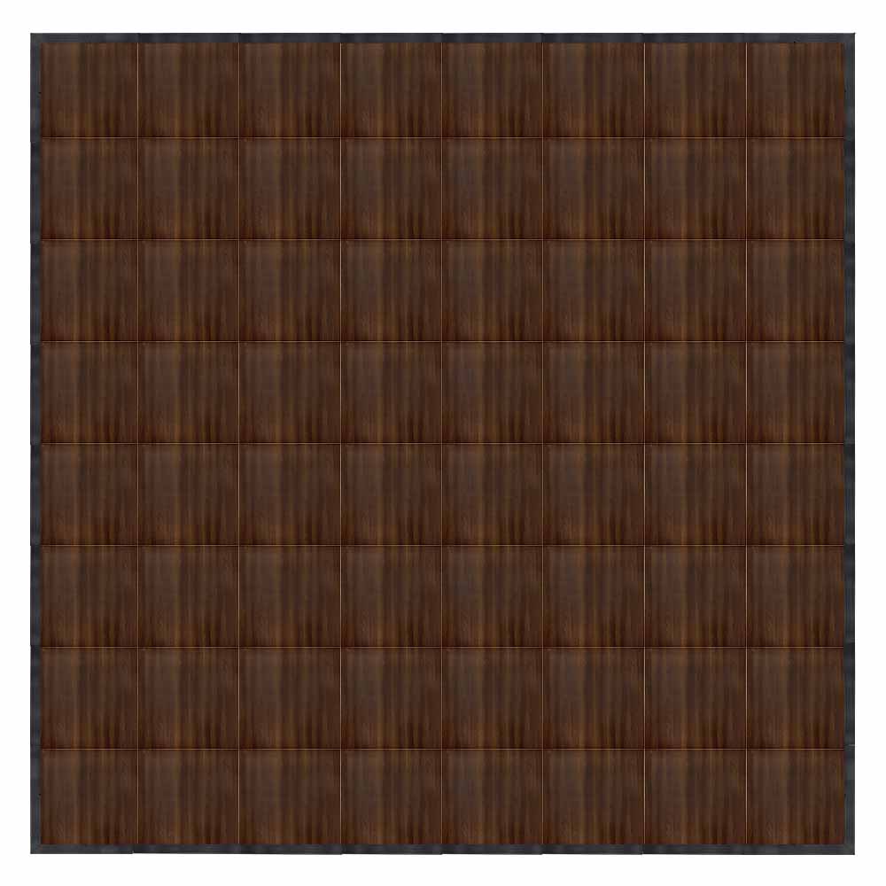 df-32x32-frtb-kt.jpg Marquee Dance Floors 32' x 32' Portable Dance Floor, Fruitwood with Black Frame - Image 1