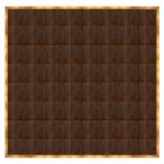 Marquee Dance Floors 32' x 32' Portable Dance Floor, Fruitwood with Gold Frame