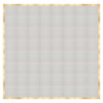 Marquee Dance Floors 32' x 32' Portable Dance Floor, White with Classic Gold Frame