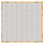 Marquee Dance Floors 32' x 32' Portable Dance Floor, White with Gold Frame