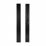 Marquee Dance Floors Straight Edge Edge Rail, Female Camlock, Black