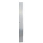 Marquee Dance Floors Straight Edge Edge Rail, Female Camlock, Silver