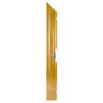 Marquee Dance Floors Right Corner Edge Rail, Male Camlock, Gold - Image 3