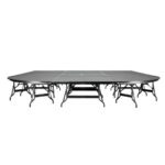 Titan Stages 12' x 12' Round-Corner Modular Stage Platform - Image 3