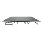 Titan Stages 12' x 12' Square-Corner Modular Stage Platform - Image 2