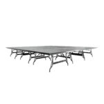Titan Stages 12' x 12' Square-Corner Modular Stage Platform - Image 3