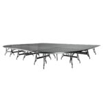Titan Stages 12' x 16' Round-Corner Modular Stage Platform - Image 4