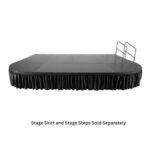 Titan Stages 12' x 16' Round-Corner Modular Stage Platform - Image 6