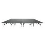 Titan Stages 12' x 16' Square-Corner Modular Stage Platform - Image 2