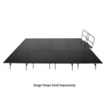 Titan Stages 12' x 16' Square-Corner Modular Stage Platform - Image 3