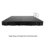 Titan Stages 12' x 16' Square-Corner Modular Stage Platform - Image 4