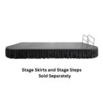 Titan Stages 12' x 20' Round-Corner Modular Stage Platform - Image 4