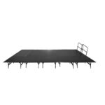 Titan Stages 12' x 20' Square-Corner Modular Stage Platform - Image 5