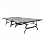 Titan Stages 8' x 12' Round-Corner Ceremony Stage Platform - Image 7