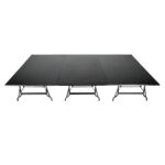 Titan Stages 8' x 12' Square-Corner Modular Stage Platform - Image 3