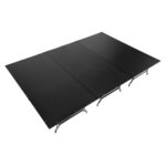 Titan Stages 8' x 12' Square-Corner Modular Stage Platform - Image 6