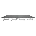 Titan Stages 8' x 16' Square-Corner Modular Stage Platform - Image 2