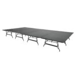 Titan Stages 8' x 16' Square-Corner Modular Stage Platform