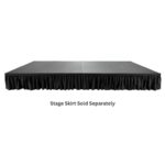 Titan Stages 8' x 16' Square-Corner Modular Stage Platform - Image 4