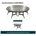 Titan Stages 8' x 8' Ceremony Stage Platform - Image 2