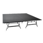 Titan Stages 8' x 8' Square-Corner Modular Stage Platform - Image 2