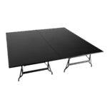 Titan Stages 8' x 8' Square-Corner Modular Stage Platform - Image 7