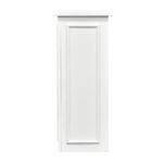 Stage Façade 12" x 34" White Stage Facade Post with 14" Top - Image 3