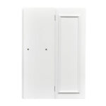 Stage Façade 12" x 34" White Stage Facade Post with 14" Top - Image 5