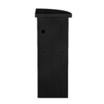 Stage Façade 12" x 34" Black Rounded Stage Facade Post - Image 3