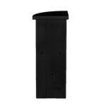 Stage Façade 12" x 34" Black Rounded Stage Facade Post - Image 4