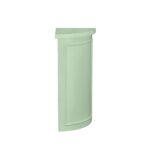 Stage Façade 12" x 34" Sage Green Rounded Stage Facade Post - Image 2