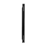 Stage Façade 48" Black Portable Stage Skirt Panel with Front Overhang - Image 8