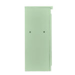 Stage Façade 48" Sage Green Portable Stage Skirt Panel with Front Overhang - Image 4
