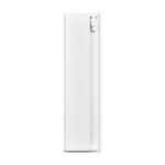 Stage Façade 48" White Portable Stage Skirt Panel with Front Overhang - Image 8