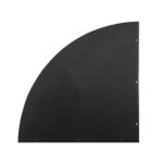 Titan Stages 4' x 4' Quarter-Round Corner Stage Section - Image 2