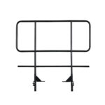 Titan Stages 4' Portable Stage Railing Set, 2-Pack - Image 2